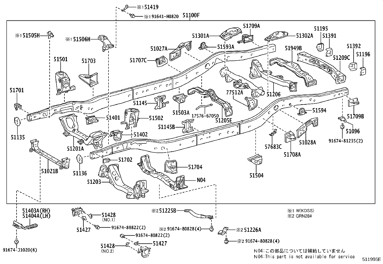 51001-35A90 FRAME SUB-ASSY product image