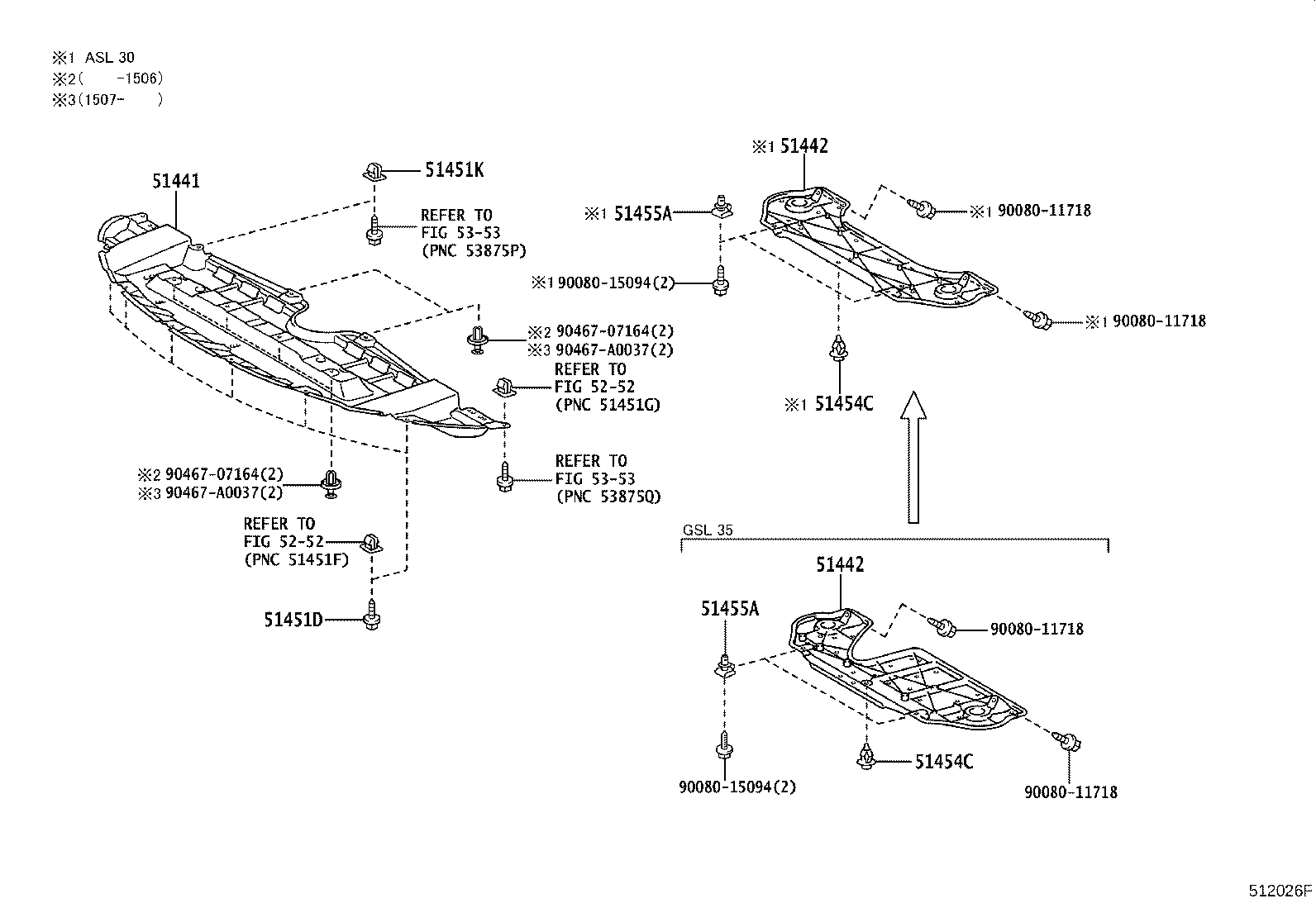 51441-08040 COVER, ENGINE UNDER, NO.1 product image