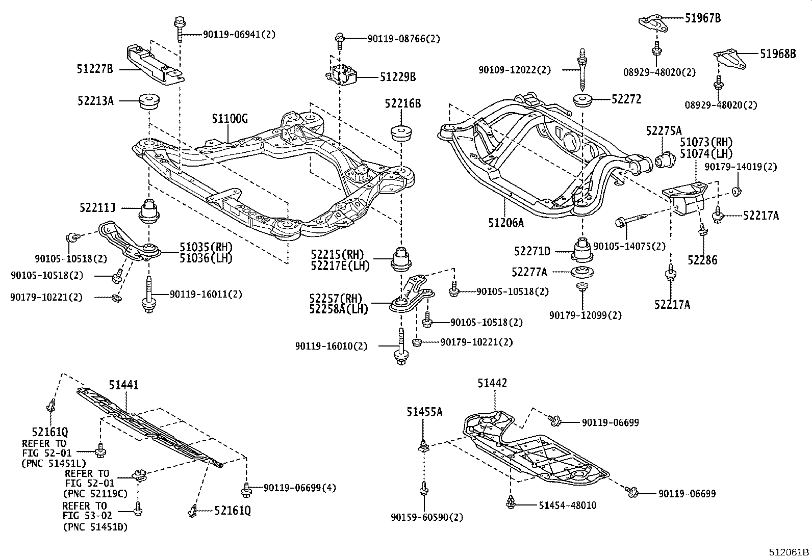 51441-48120 COVER, ENGINE UNDER, NO.1 product image