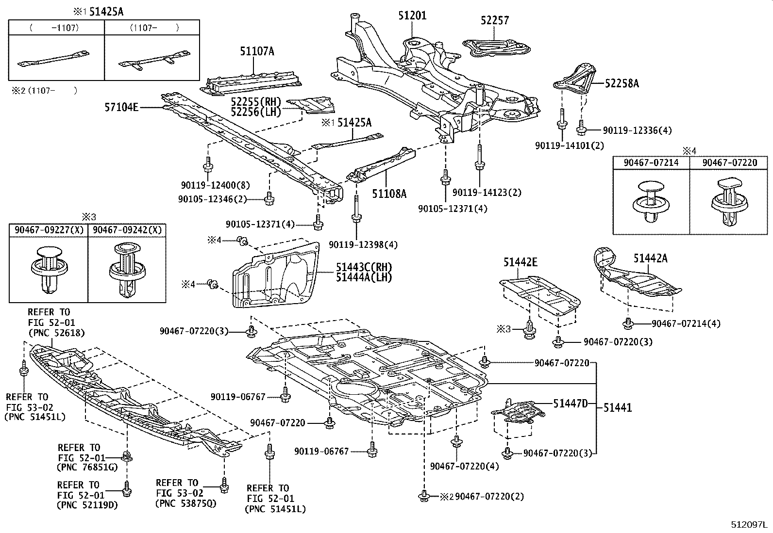52257-WY020 BRACE, FRONT SUSPENSION MEMBER, REAR RH product image