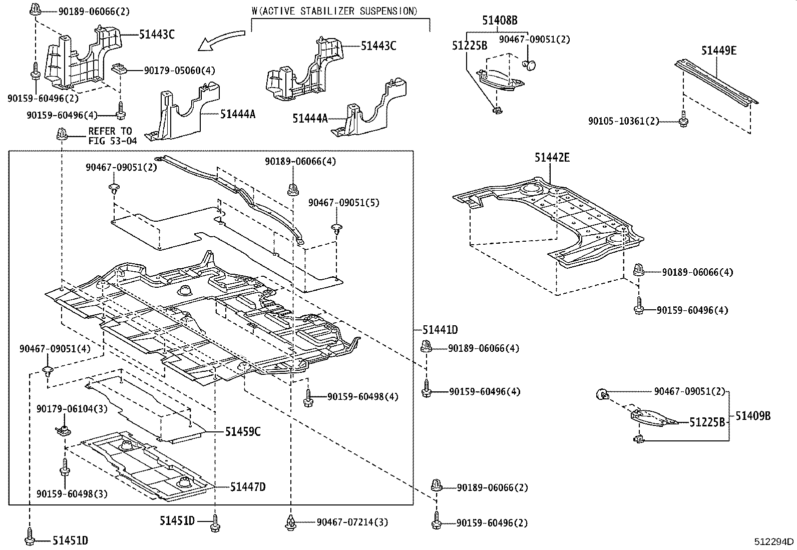 51100-30670 FRAME ASSY, FRONT product image