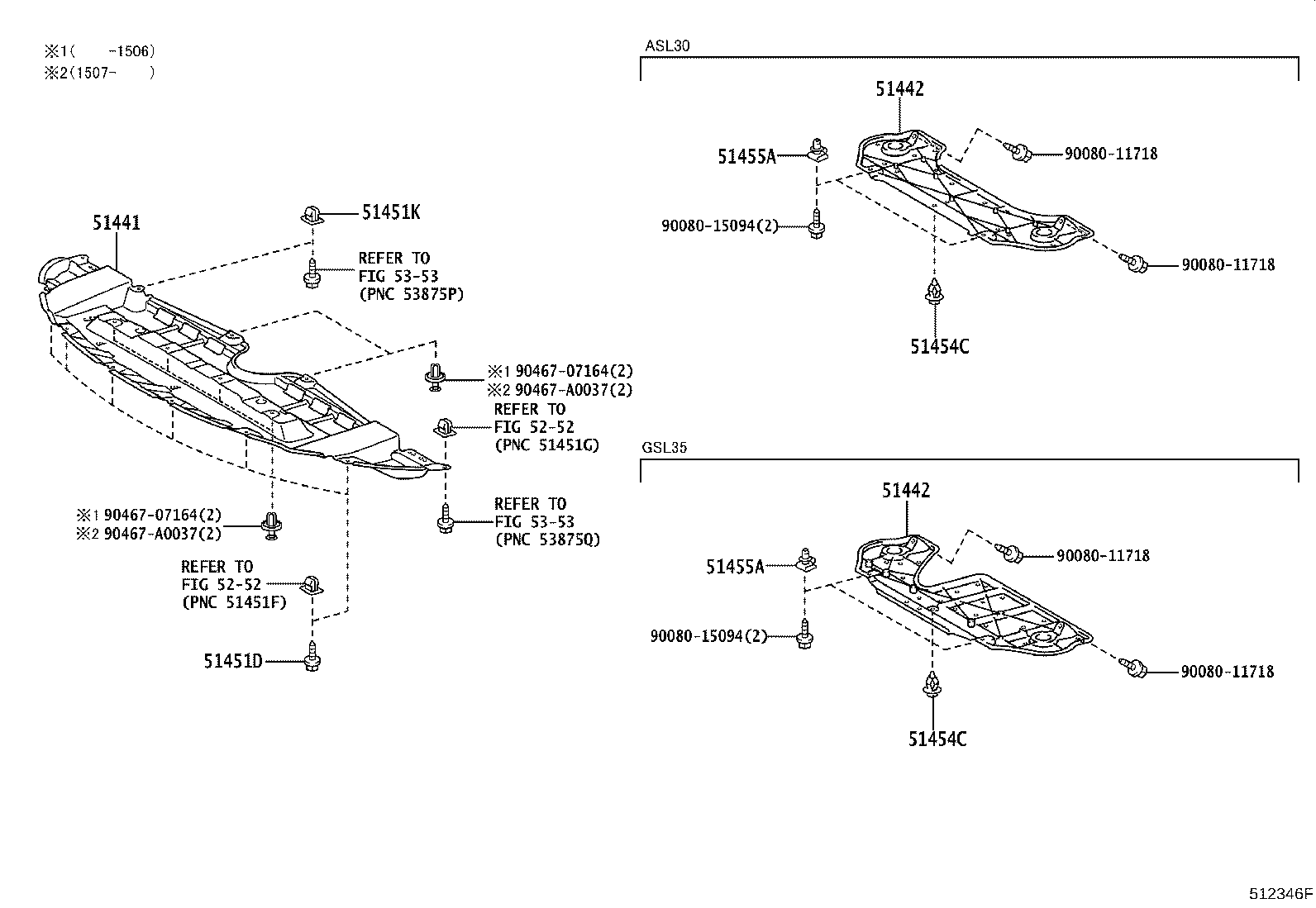 51441-08030 COVER, ENGINE UNDER, NO.1 product image