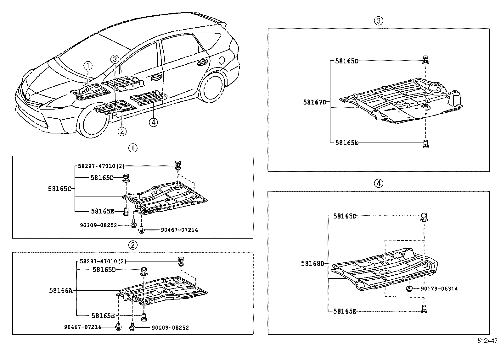51201-78010 CROSSMEMBER SUB-ASSY, FRONT SUSPENSION product image