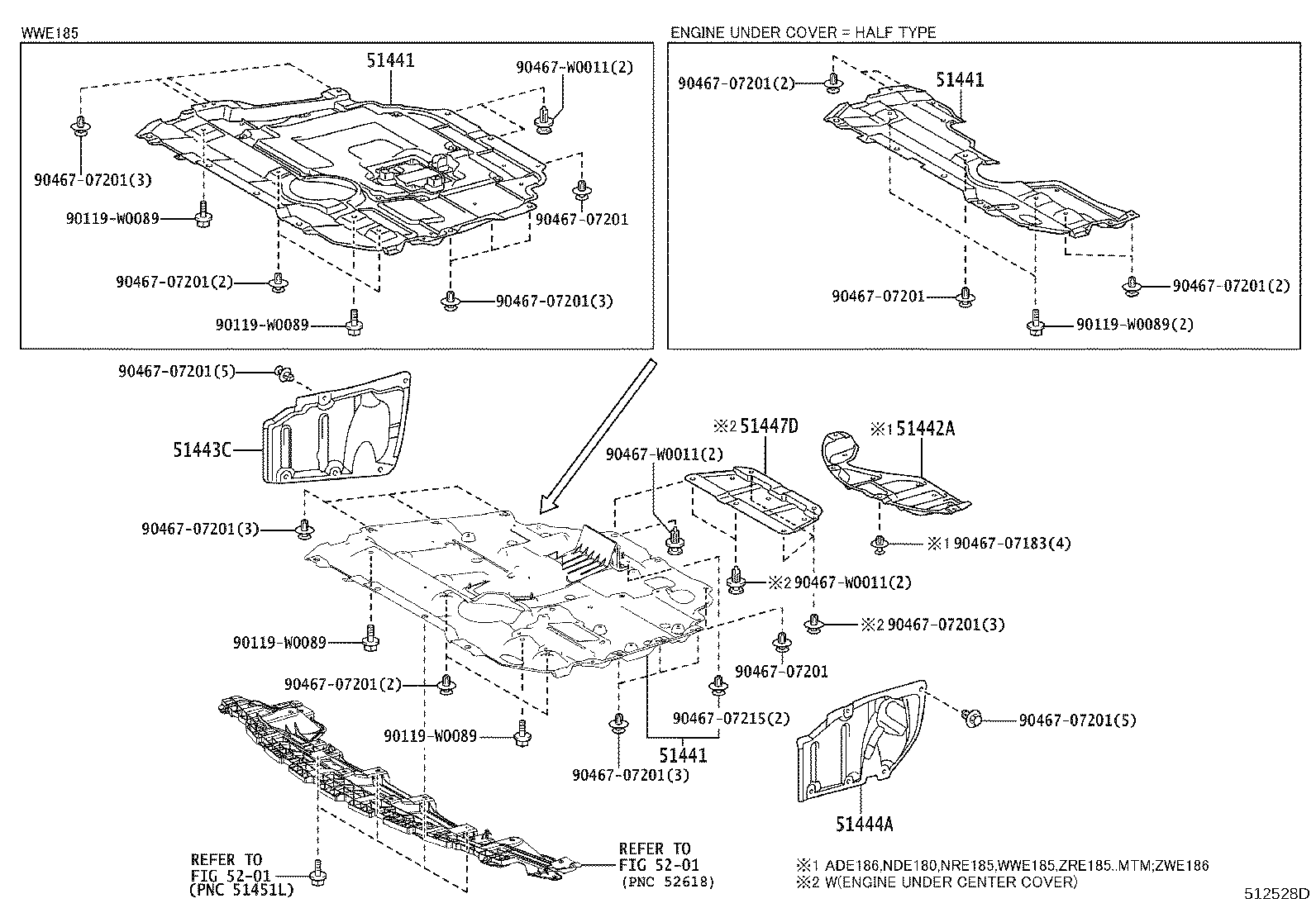 51410-05020 COVER, ENGINE UNDER, NO.1 product image