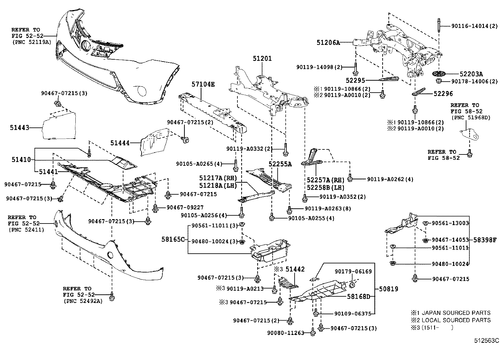 51441-0R030 COVER, ENGINE UNDER, NO.1 product image