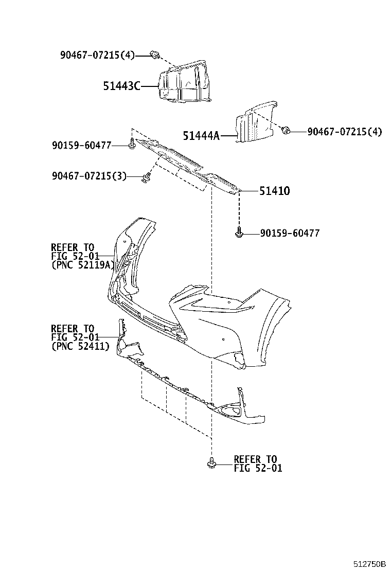 51441-78030 COVER ASSY, ENGINE UNDER, NO.1 product image