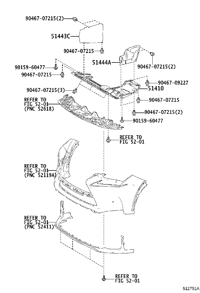 51206-78010 MEMBER SUB-ASSY, REAR SUSPENSION product image