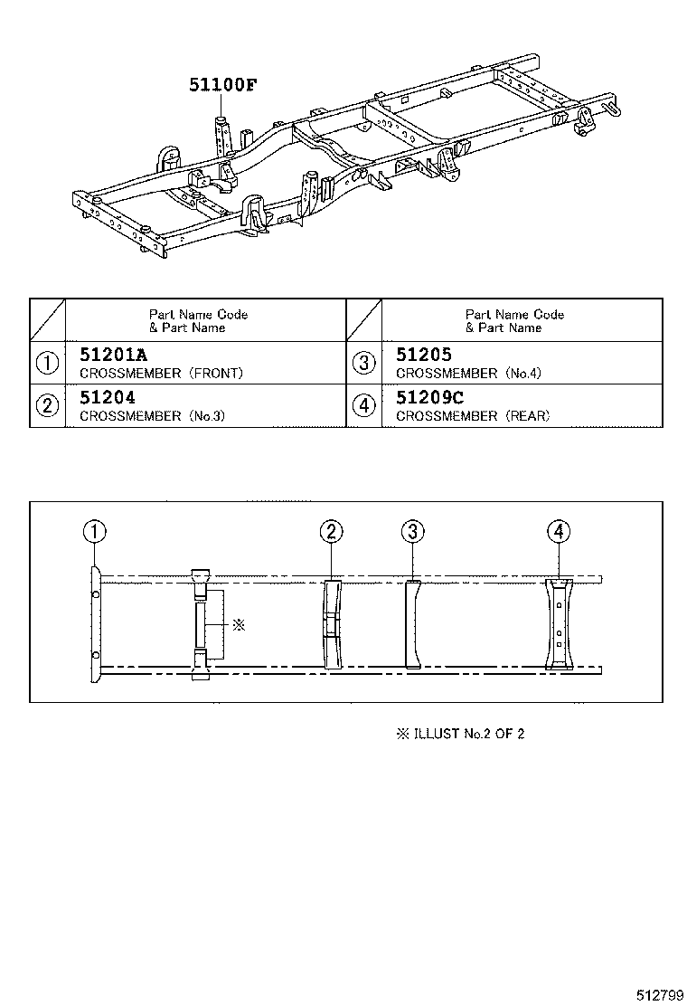 51002-25702 FRAME SUB-ASSY product image