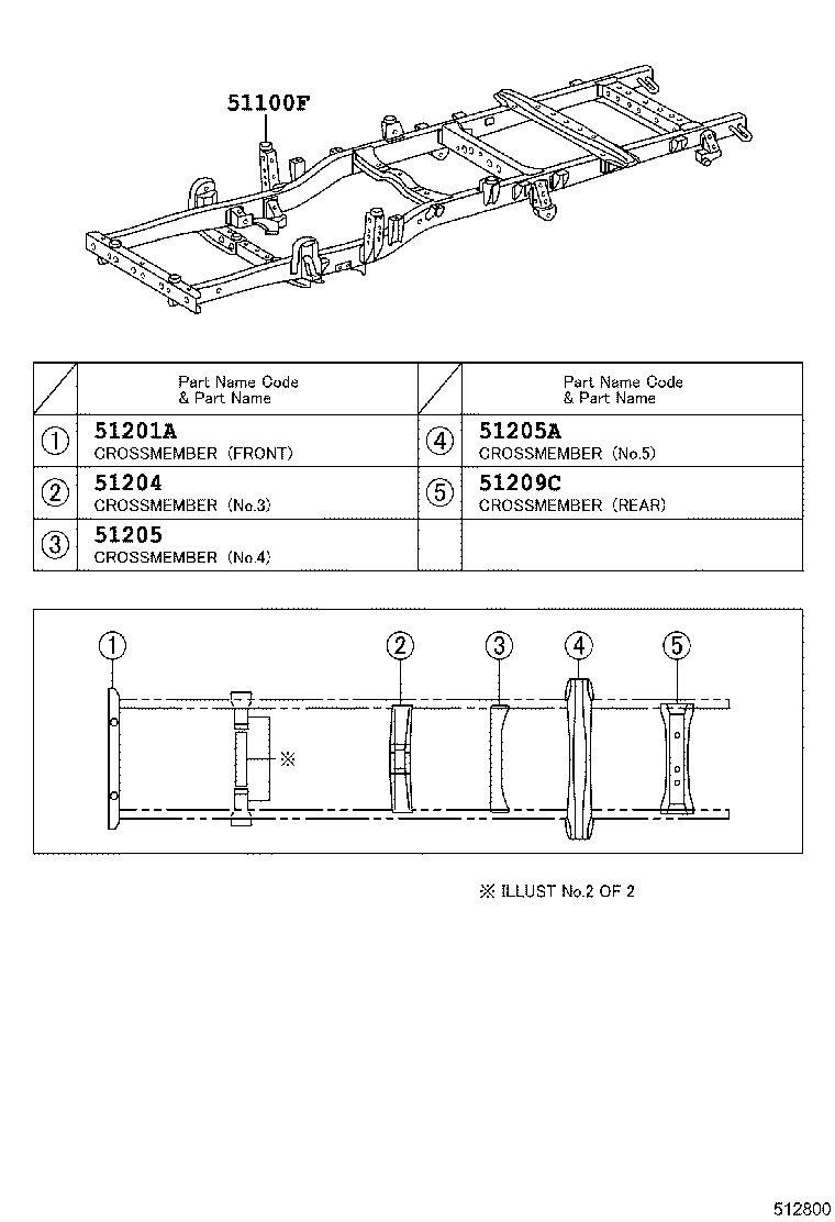 51002-25702 FRAME SUB-ASSY product image