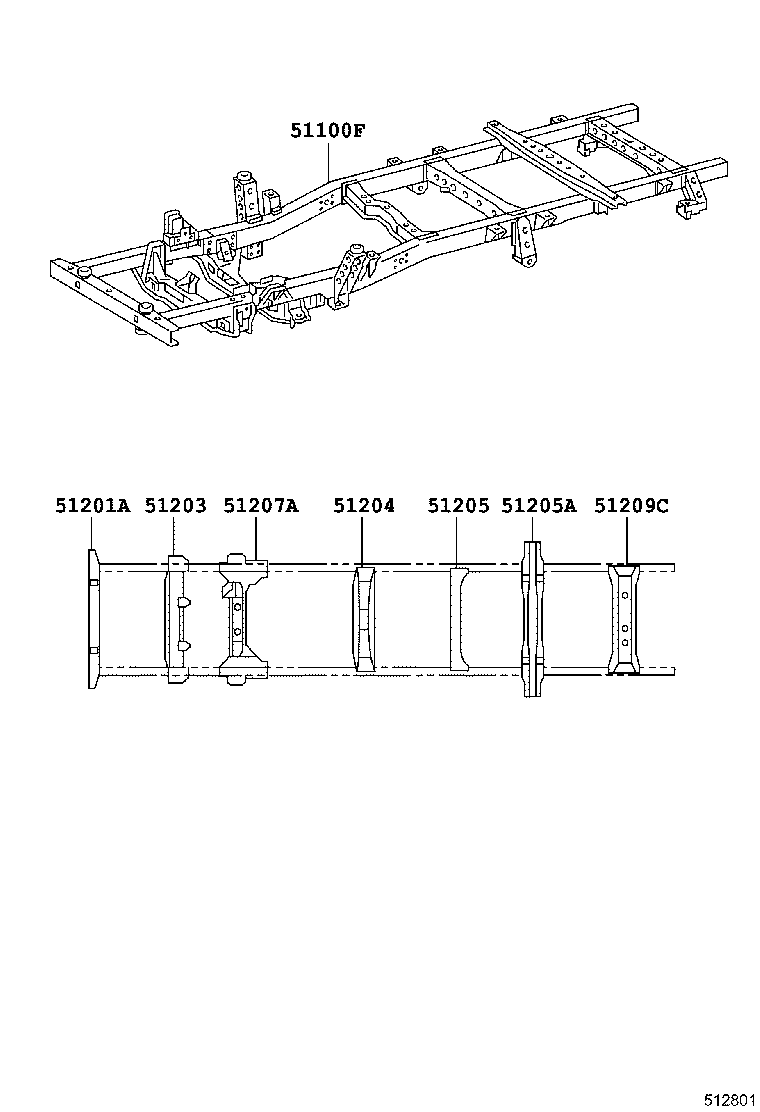 51002-25702 FRAME SUB-ASSY product image