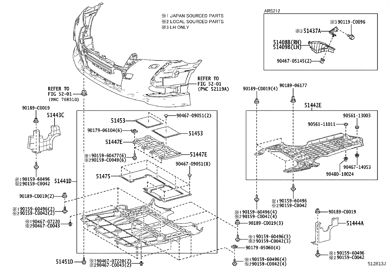 51206-0N030 MEMBER SUB-ASSY, REAR SUSPENSION product image