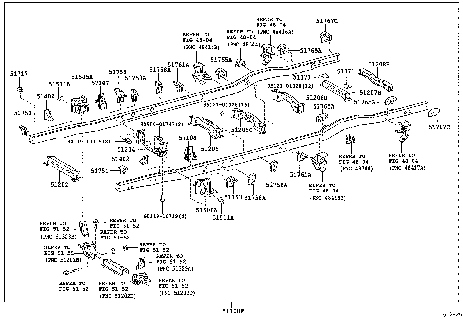 51001-36B30 FRAME SUB-ASSY product image