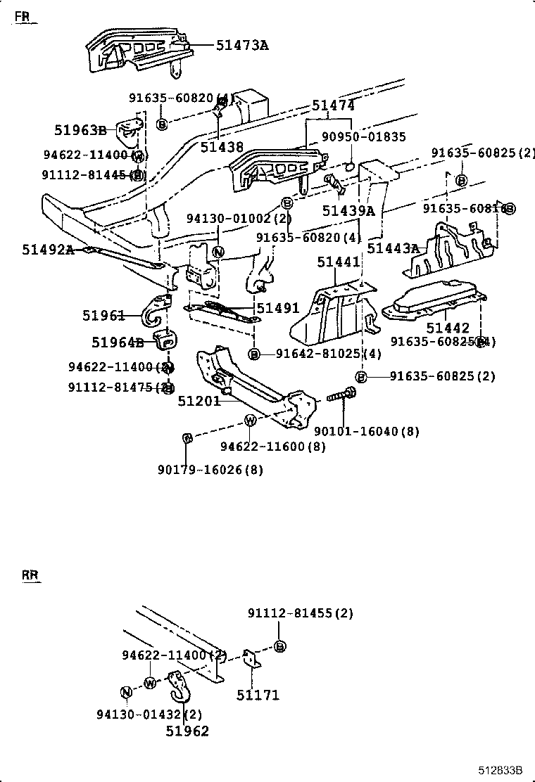 51407-37020 COVER, ENGINE UNDER, NO.1 product image