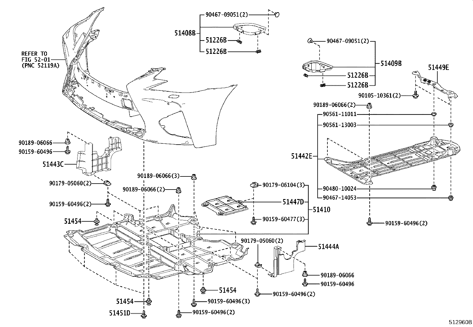 52206-30080 CUSHION SUB-ASSY, BODY MOUNTING, REAR LH product image