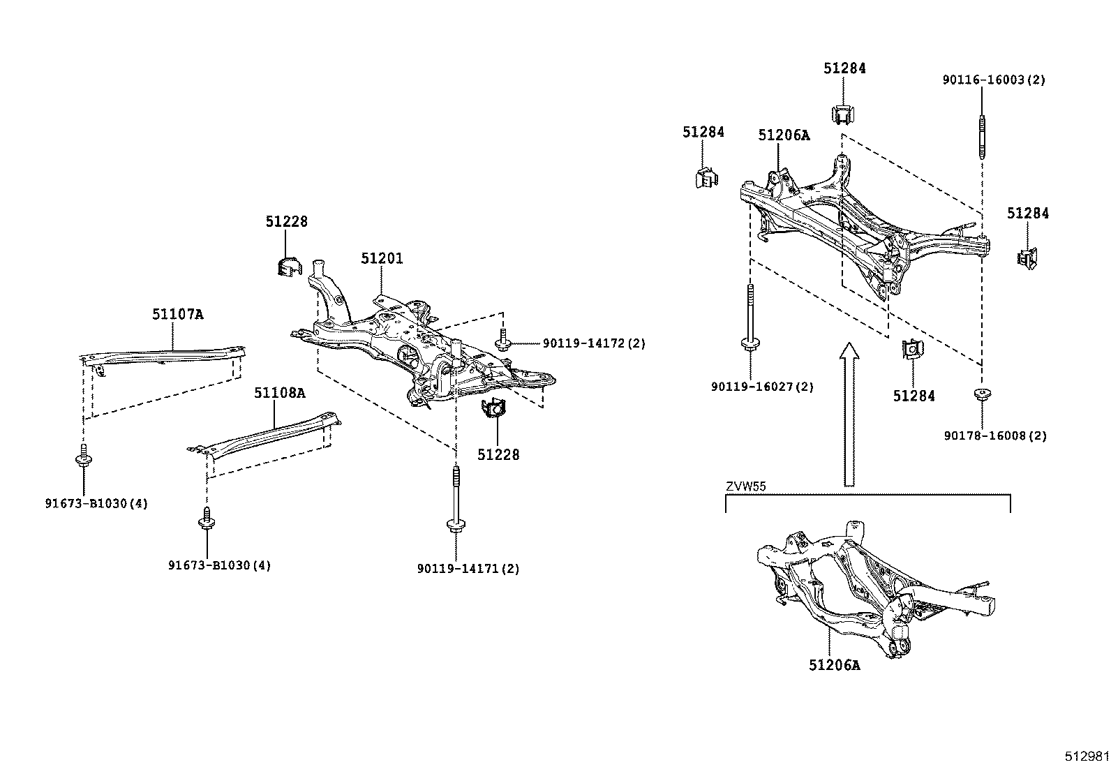 51410-47060 COVER, ENGINE UNDER, NO.1 product image