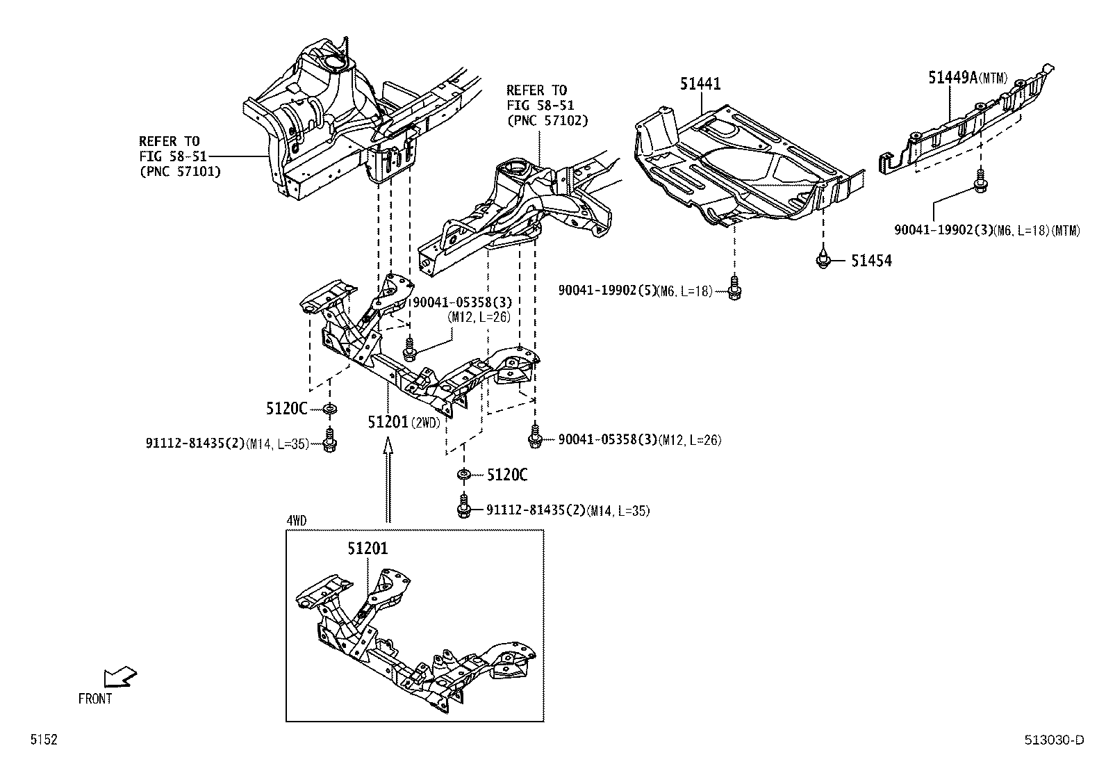 51441-B5030 COVER, ENGINE UNDER, NO.1 product image