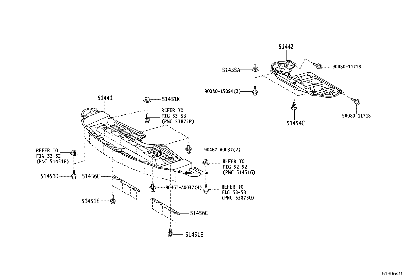 51441-08030 COVER, ENGINE UNDER, NO.1 product image