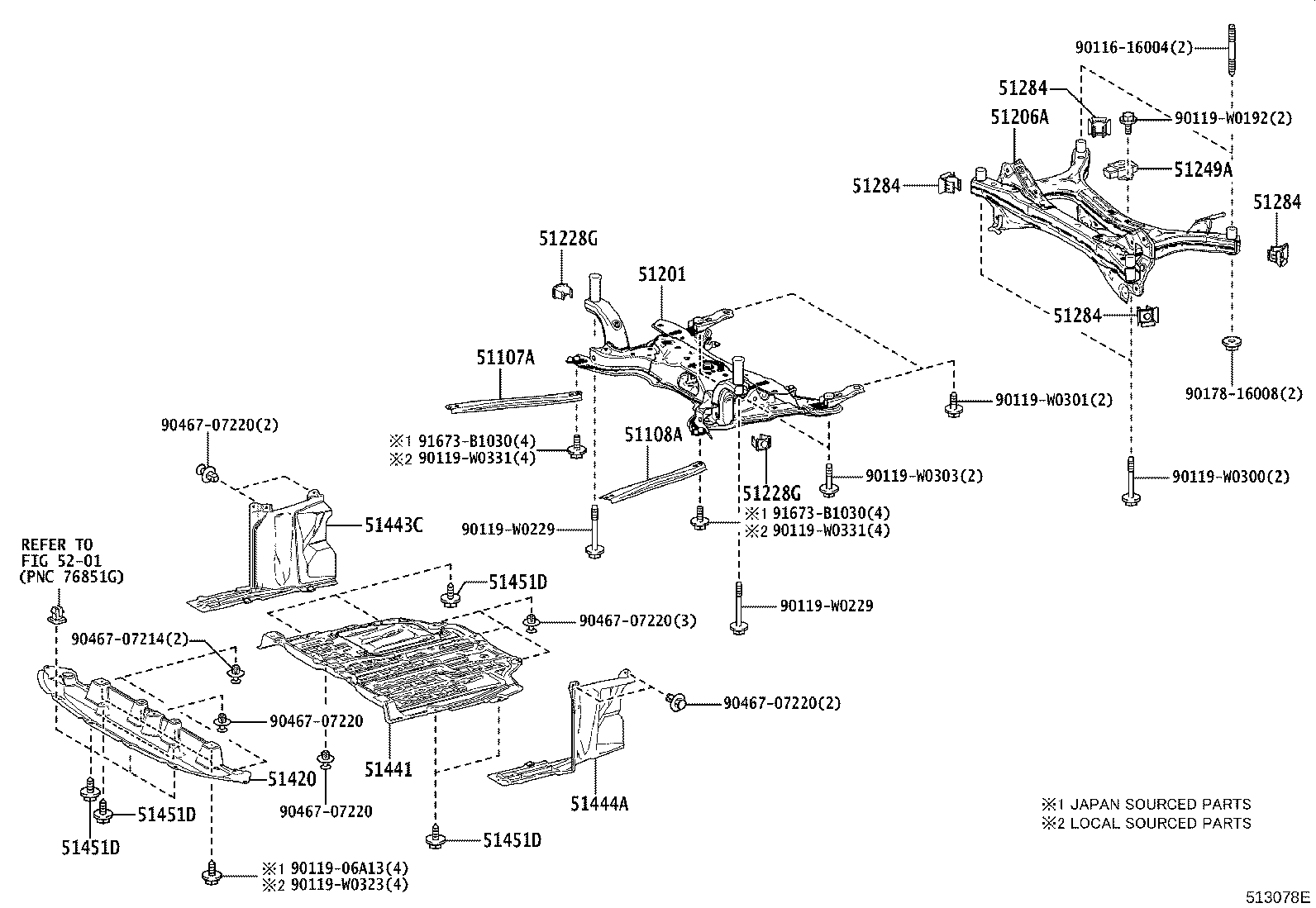 51410-F4110 COVER, ENGINE UNDER, NO.1 product image
