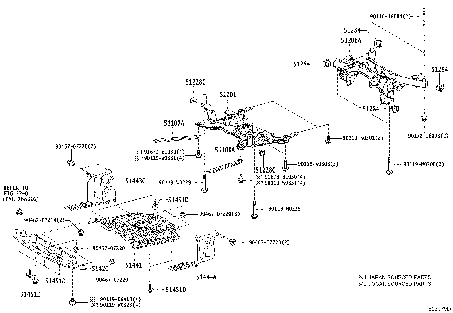 51410-F4110 COVER, ENGINE UNDER, NO.1 product image