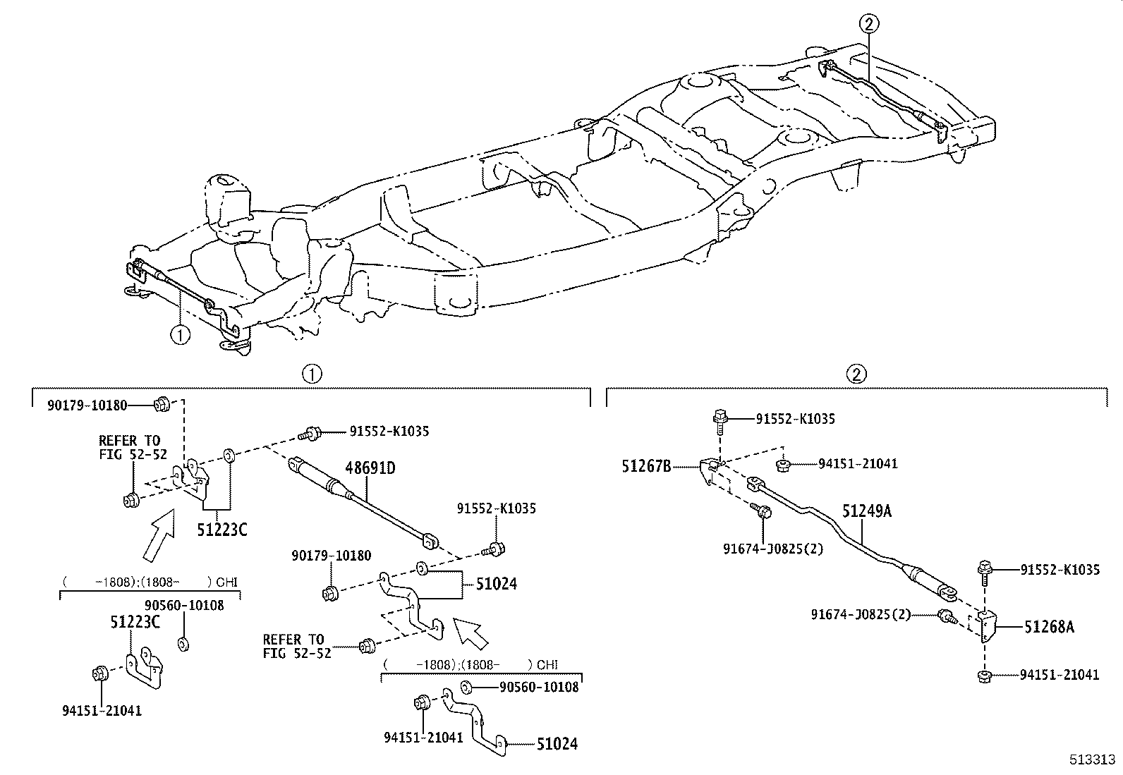 51001-60P30 FRAME SUB-ASSY product image