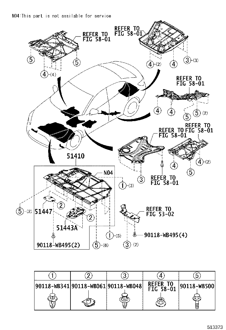52257-WB001 BRACE, FRONT SUSPENSION MEMBER, REAR RH product image