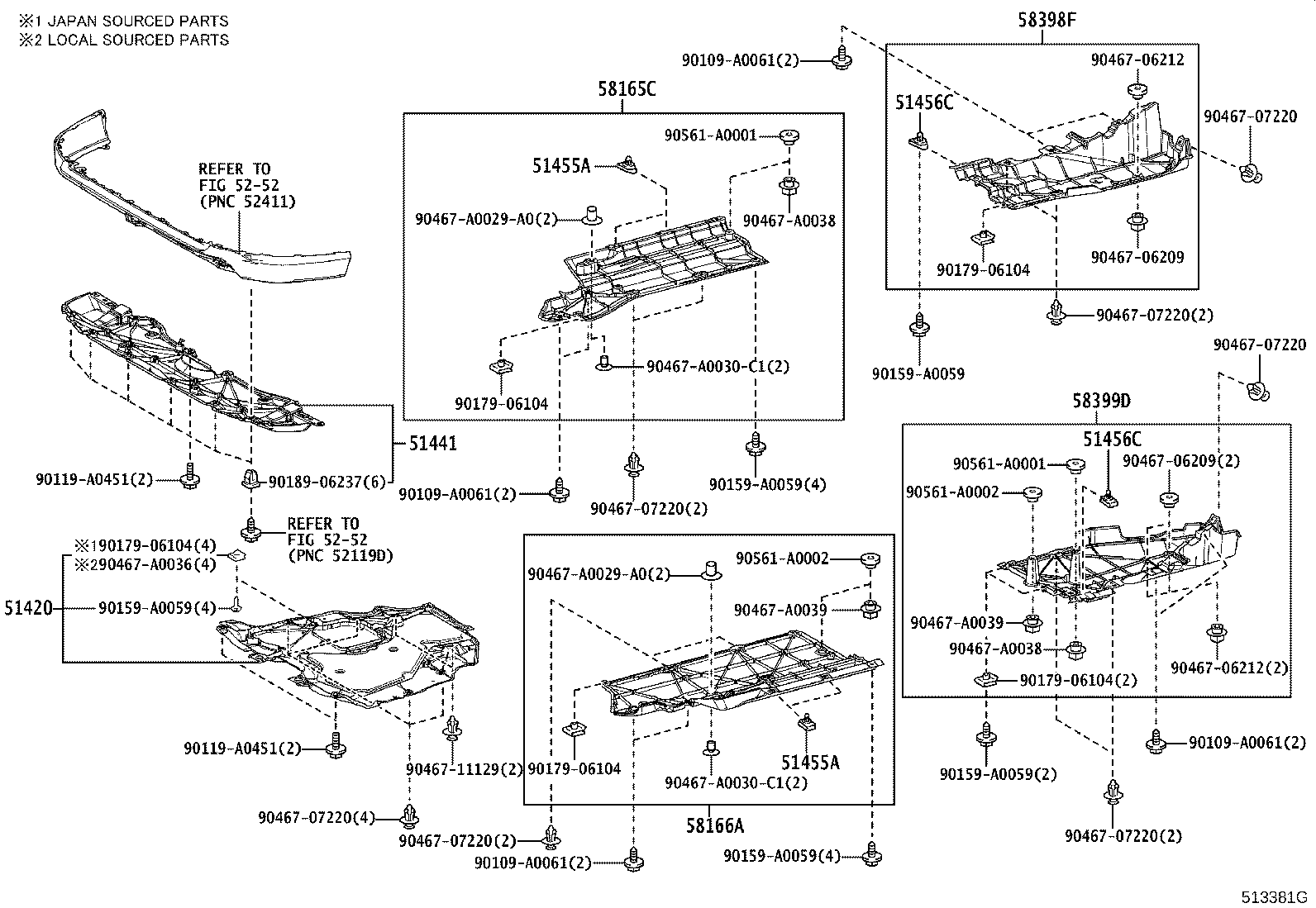 51441-0R100 COVER, ENGINE UNDER, NO.1 product image