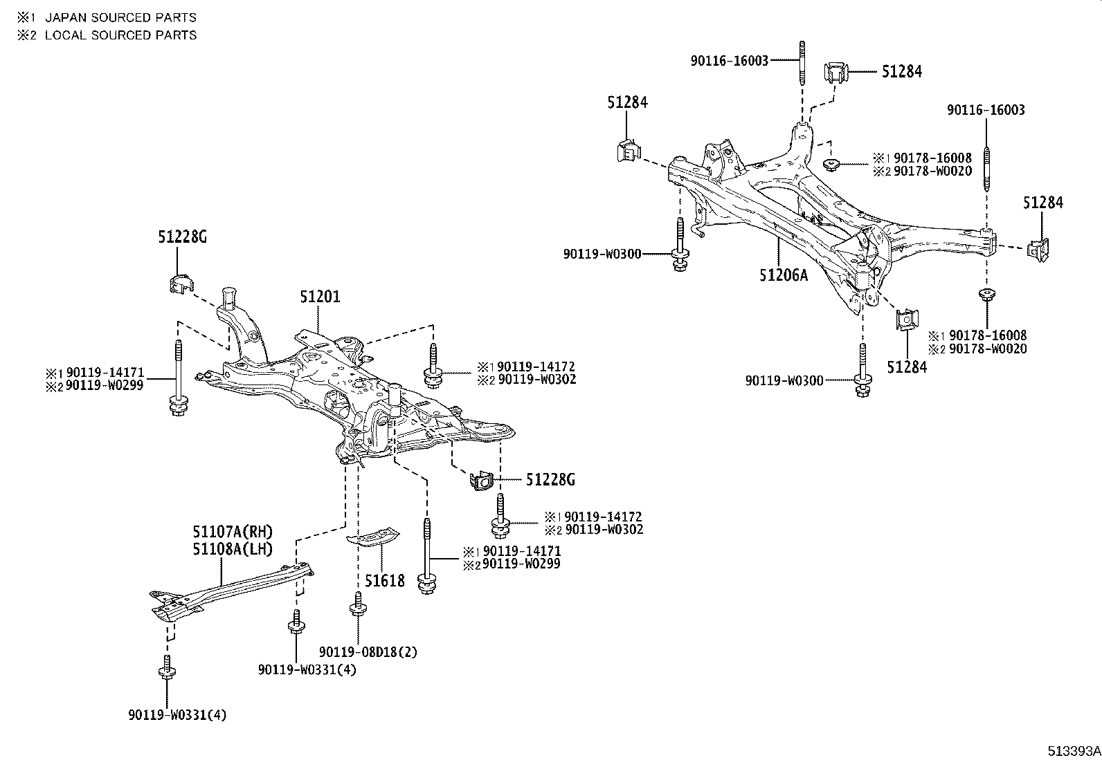 51410-02310 COVER ASSY, ENGINE UNDER, NO.1 product image