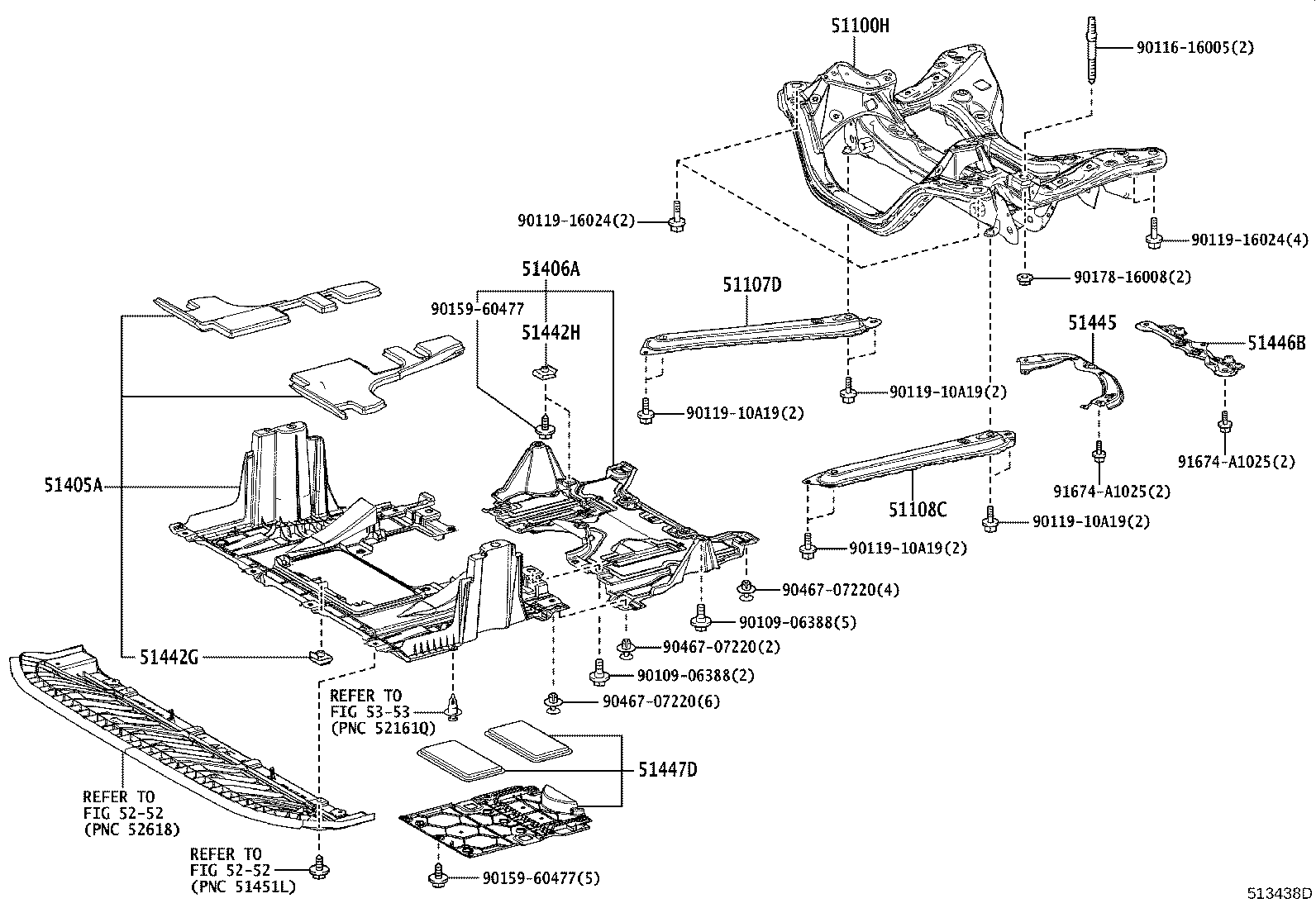 51100-26030 Toyota Reference Part product image