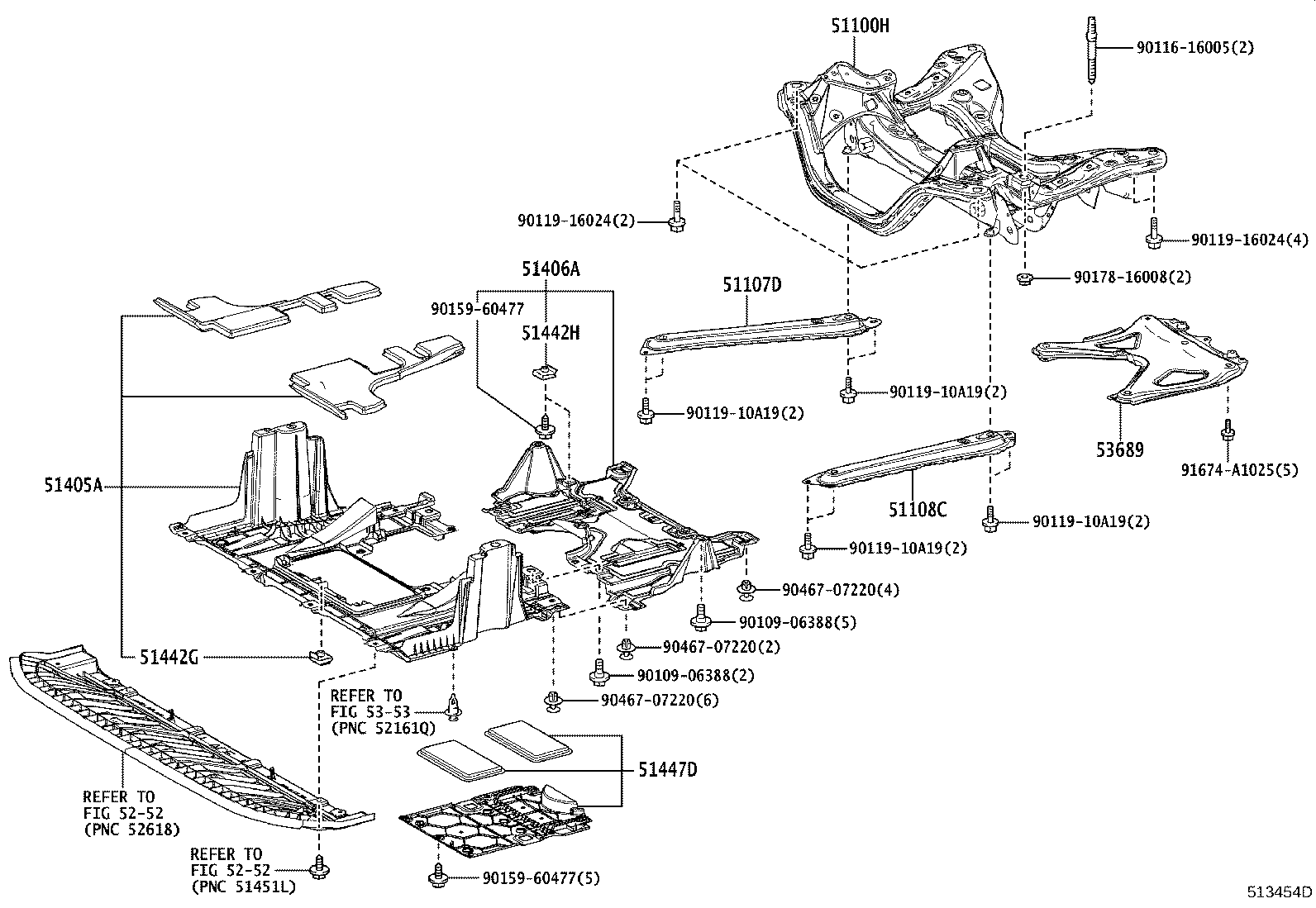 51100-26030 Toyota Reference Part product image