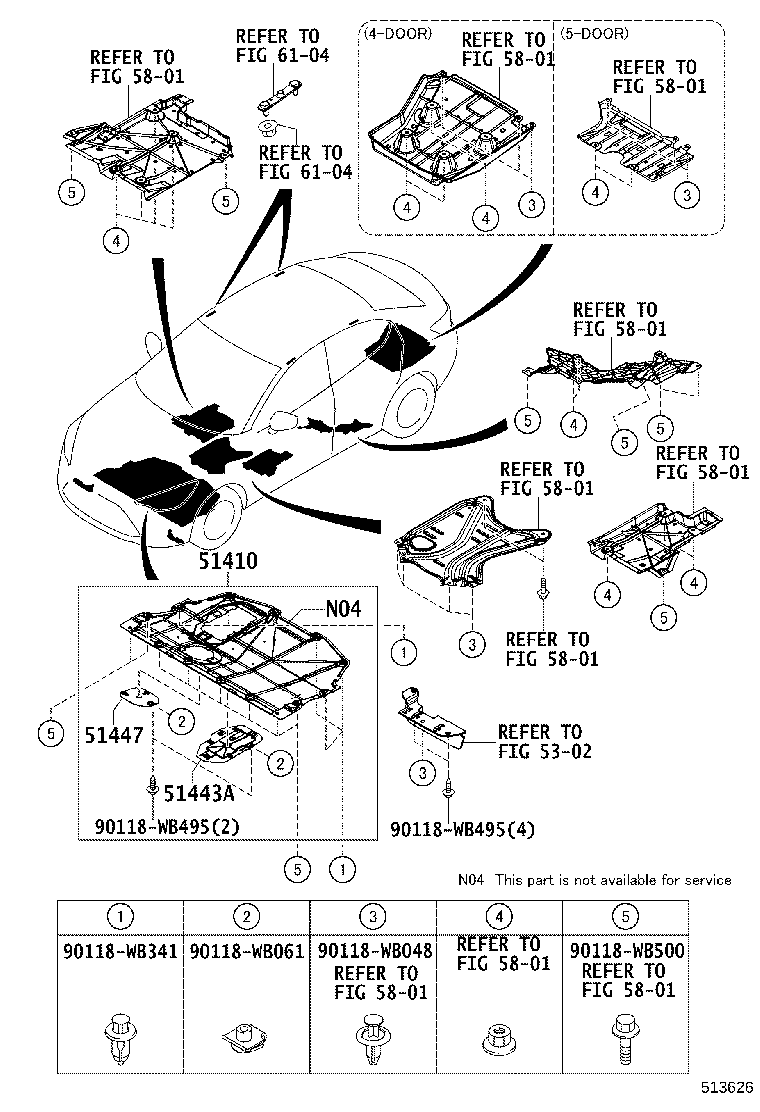 52257-WB001 BRACE, FRONT SUSPENSION MEMBER, REAR RH product image