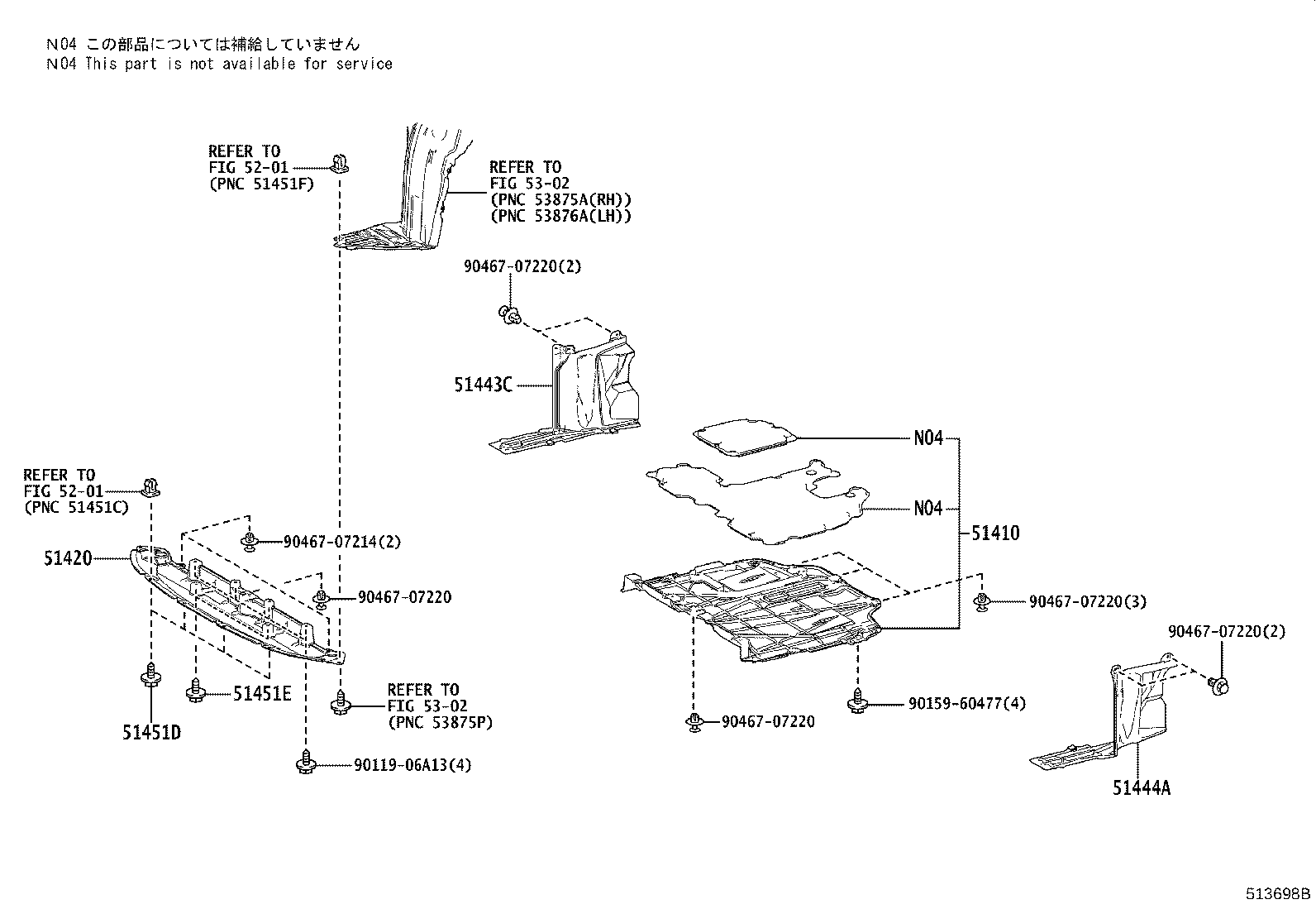 51206-10020 MEMBER SUB-ASSY, REAR SUSPENSION product image
