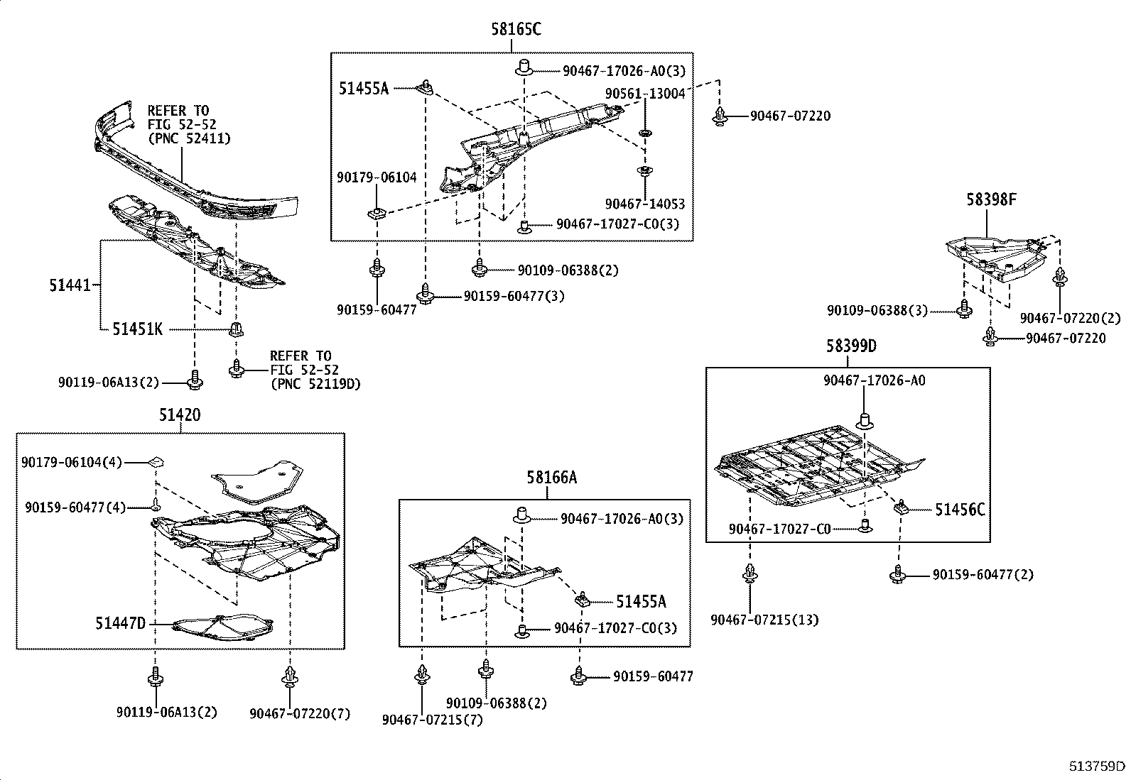 51100-42050 MEMBER SUB-ASSY, ENGINE FRONT SUPPORT product image