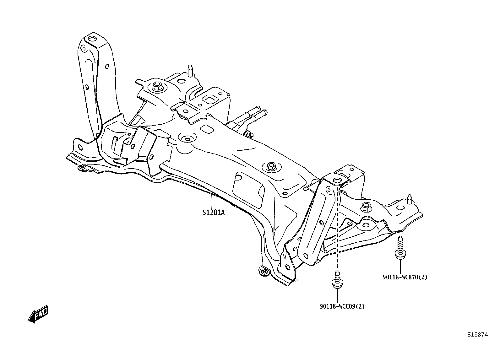 58165-WC001 COVER, FRONT FLOOR, RH product image
