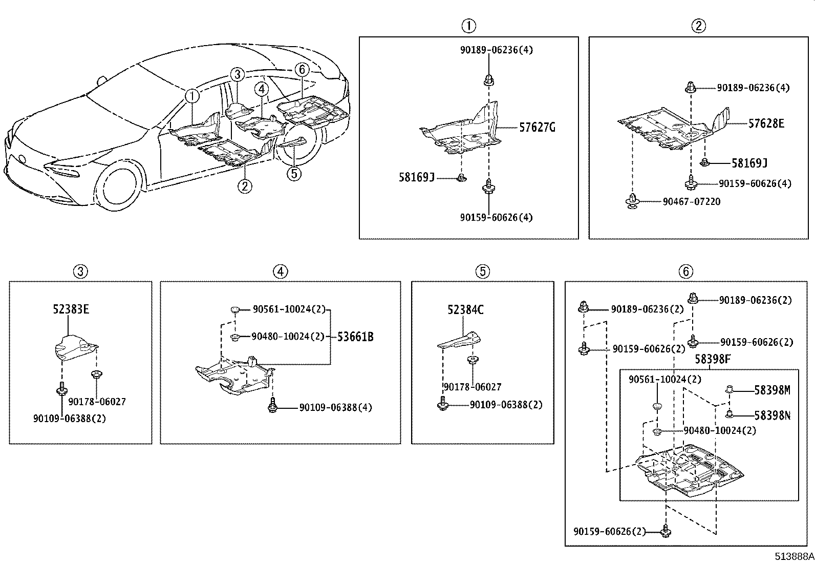 51100-62011 FRAME ASSY, FRONT product image
