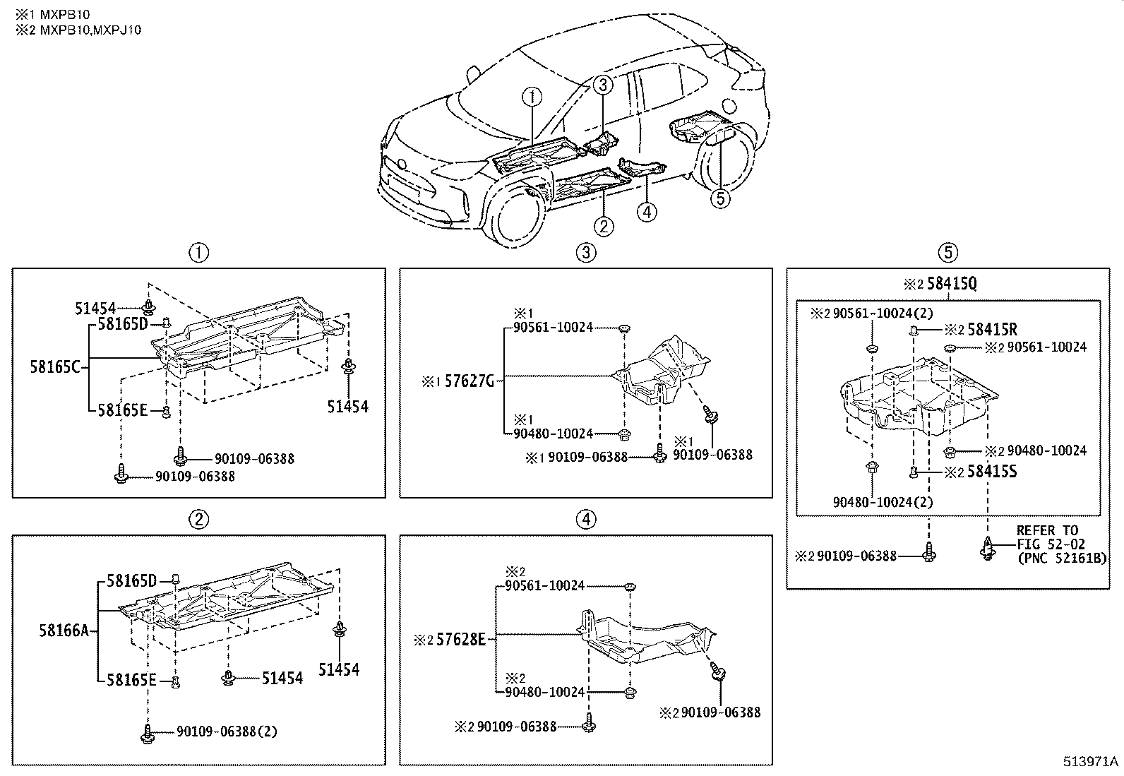 51206-K0020 MEMBER SUB-ASSY, REAR SUSPENSION product image
