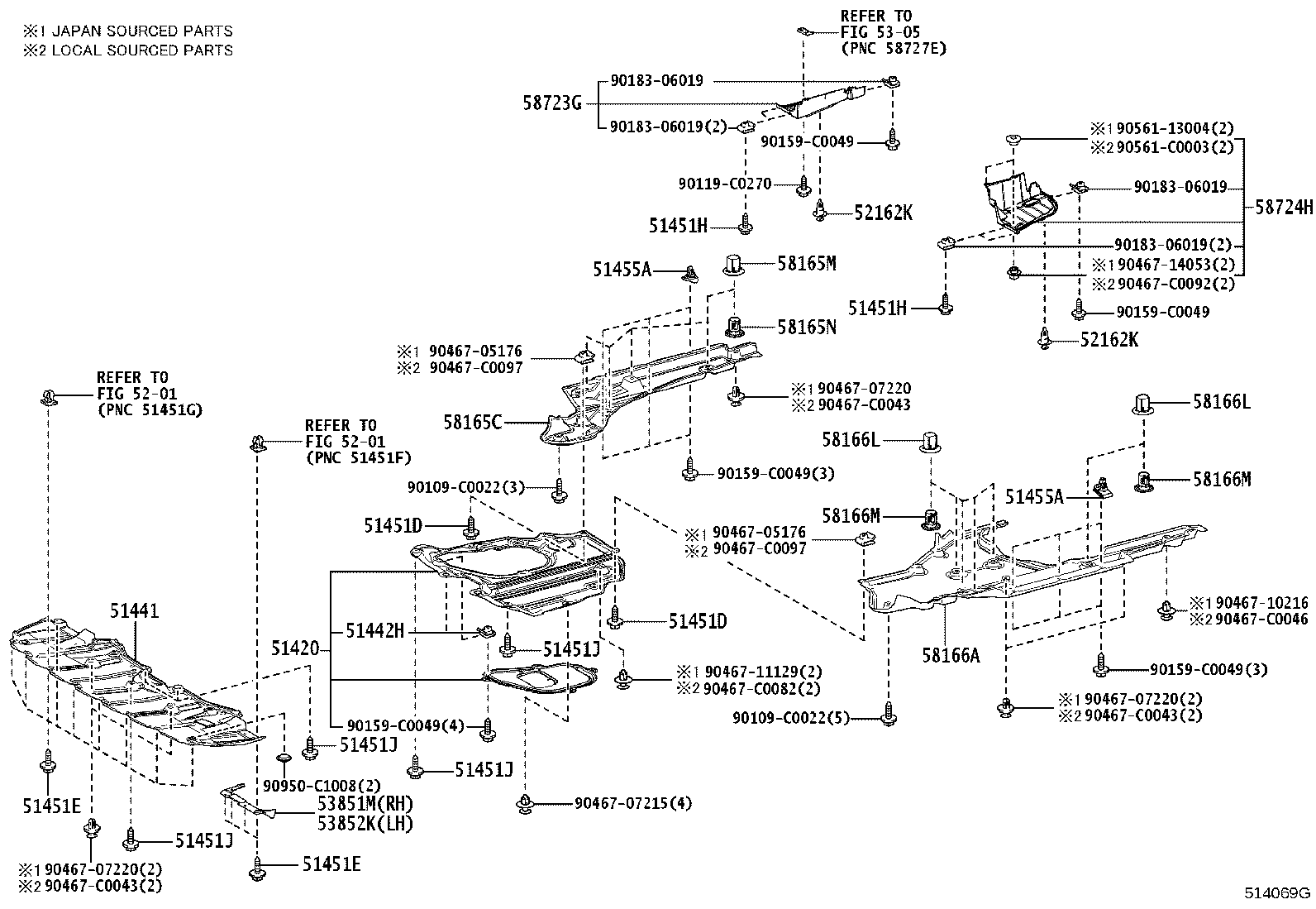 51100-0E110 FRAME ASSY, FRONT product image