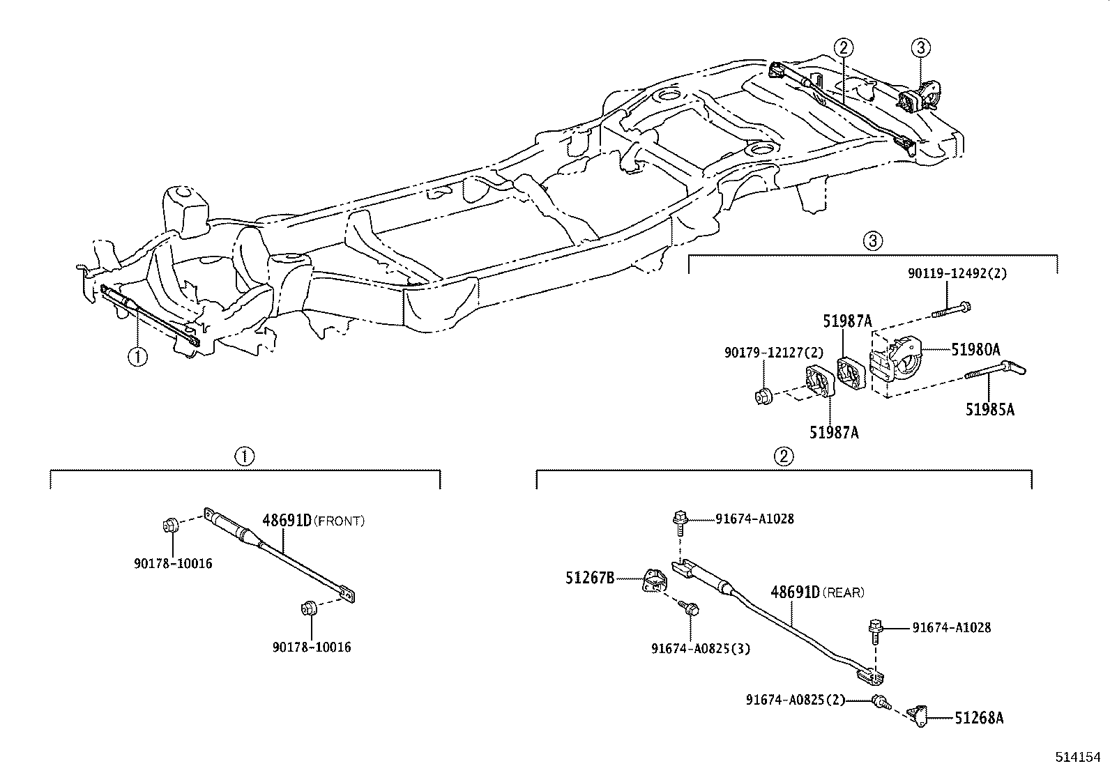 48691-60040 DAMPER, SUSPENSION TOWER product image