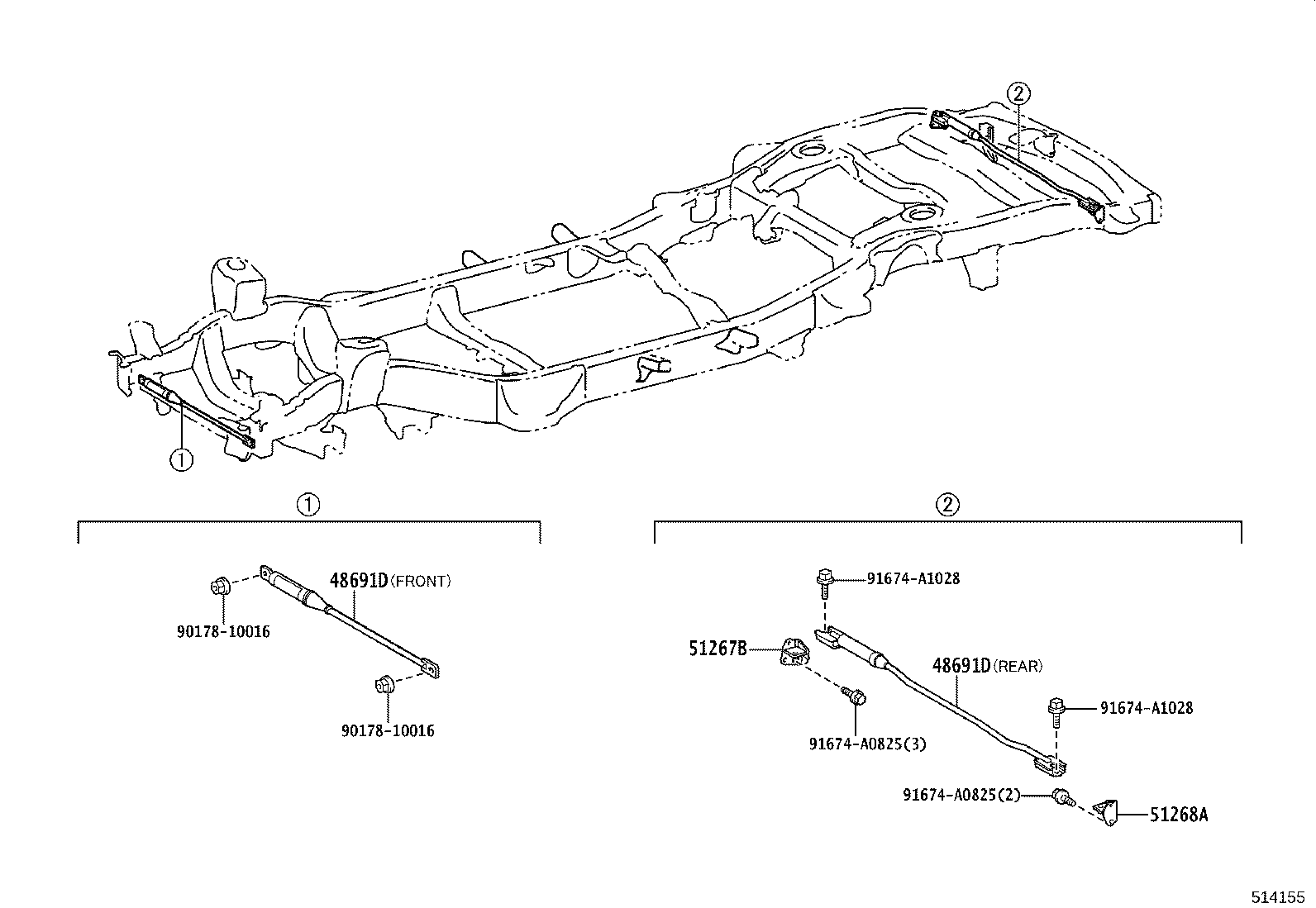 51001-6AR10 FRAME SUB-ASSY product image