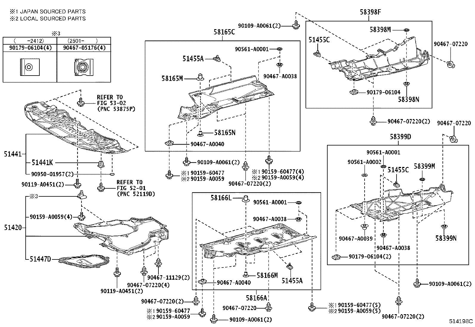 51200-0R010 MEMBER SUB-ASSY, REAR SUSPENSION product image