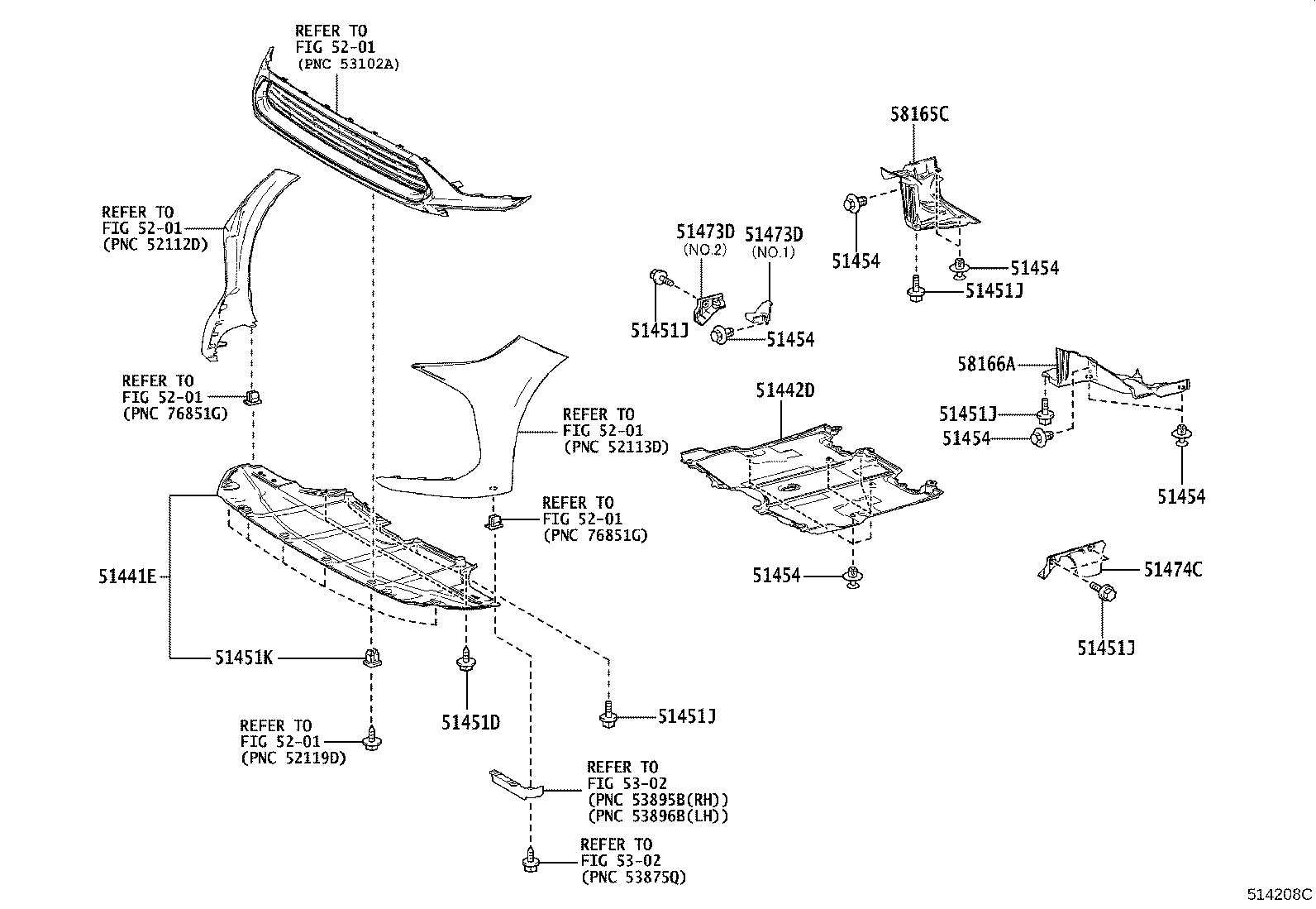 51200-42040 MEMBER SUB-ASSY, REAR SUSPENSION product image