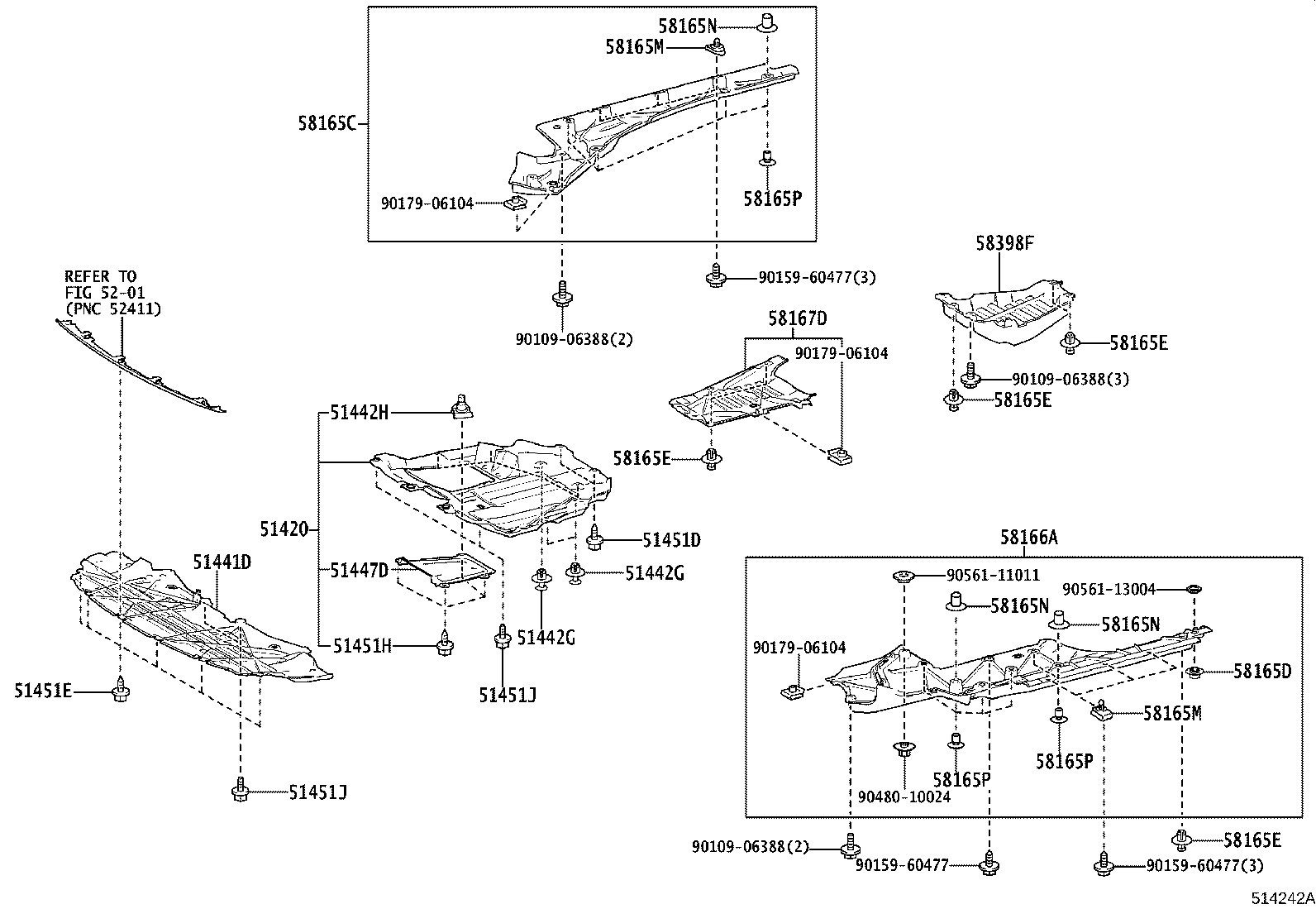 51206-30200 MEMBER SUB-ASSY, REAR SUSPENSION product image