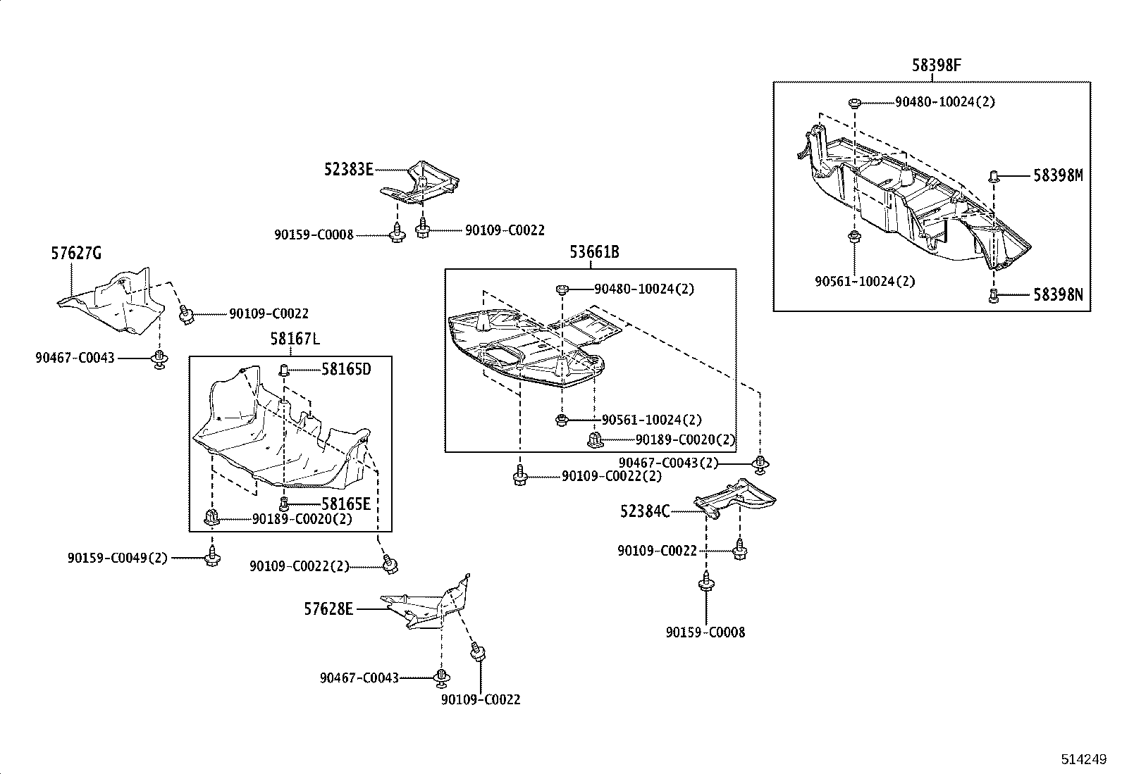 51453-0R060 Toyota Reference Part product image