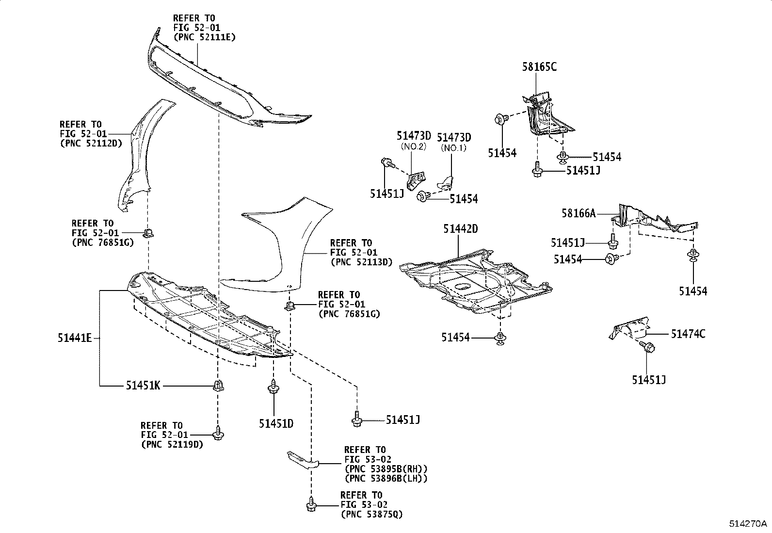 51100-0R041 FRAME ASSY, FRONT product image