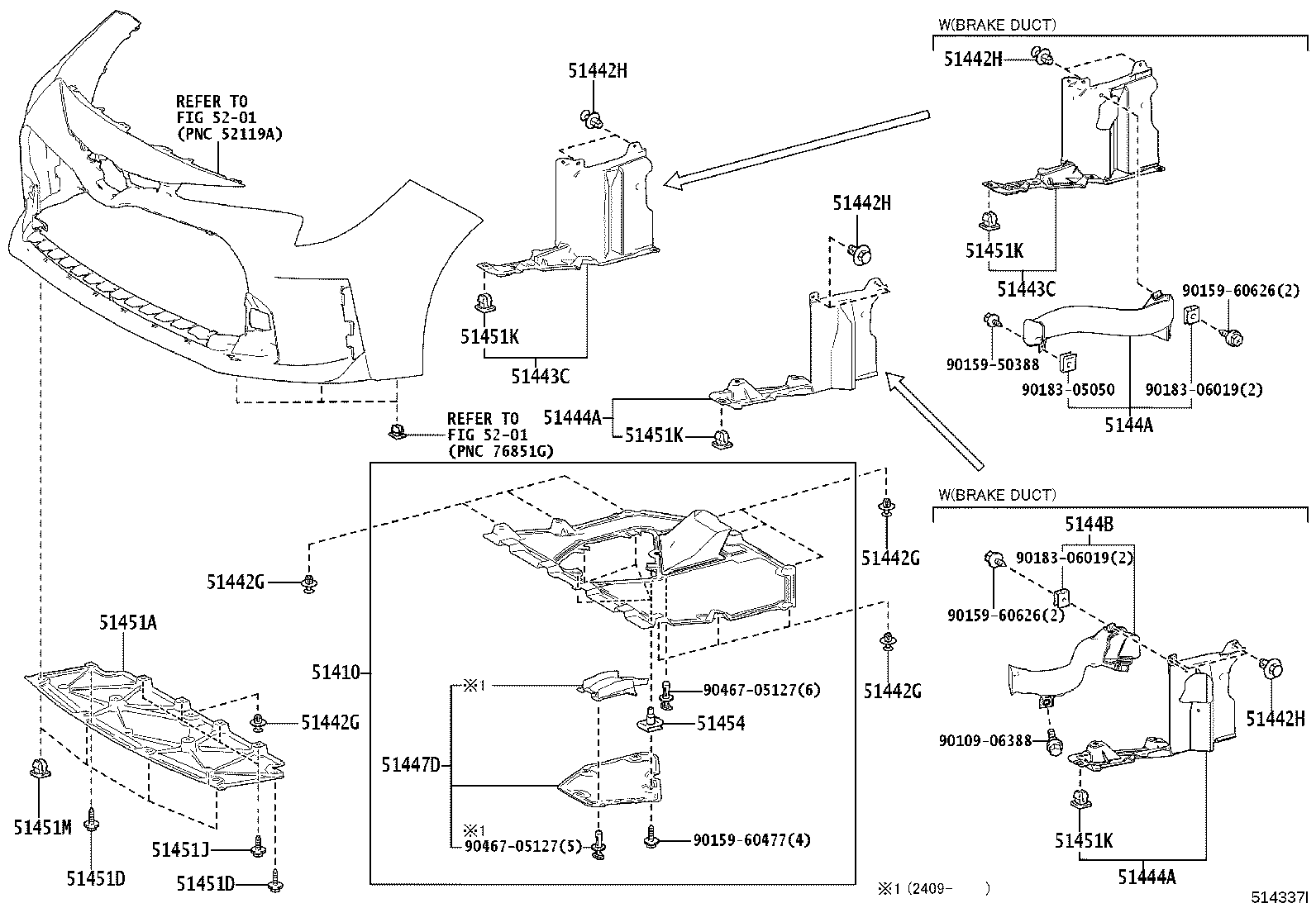51206-12230 MEMBER SUB-ASSY, REAR SUSPENSION product image