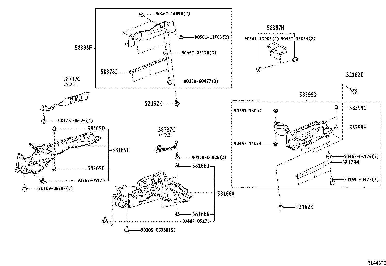 51206-V2020 MEMBER SUB-ASSY, REAR SUSPENSION product image