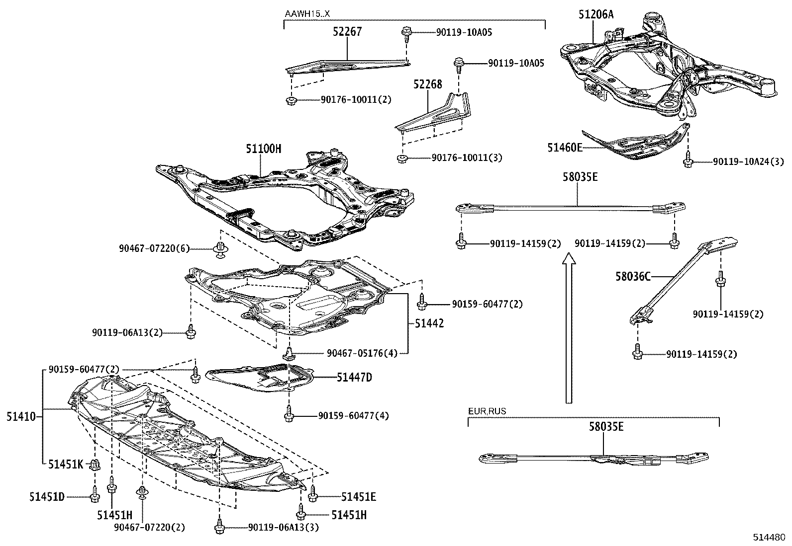 51100-V2020 Toyota Reference Part product image