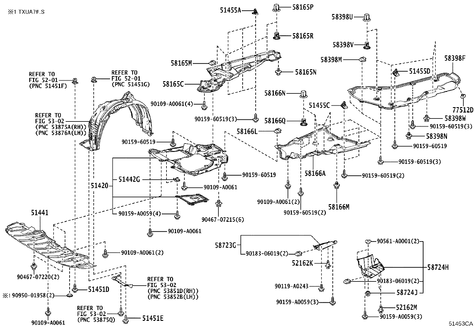51100-0E080 FRAME ASSY, FRONT product image