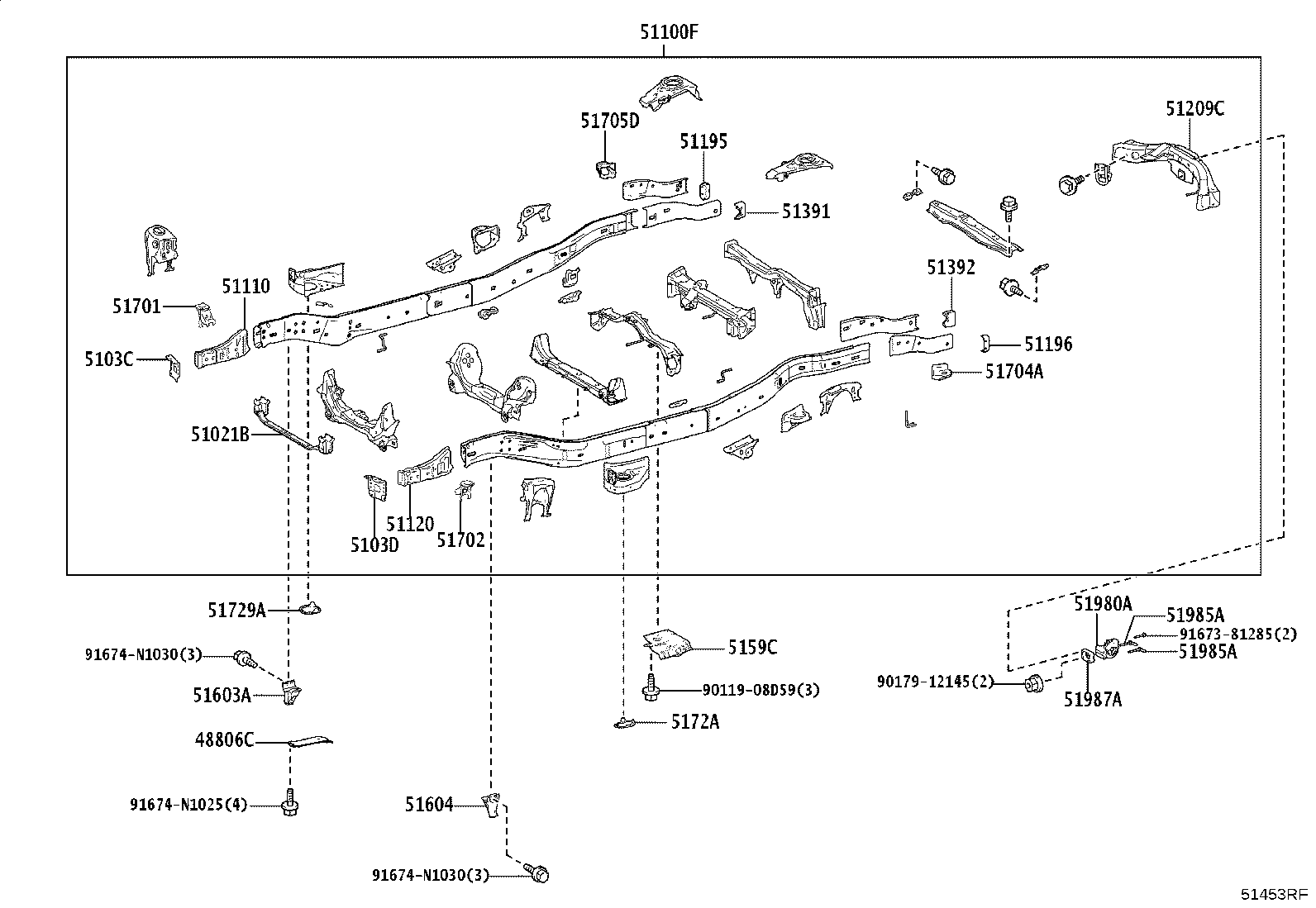 51095-35010 Toyota Reference Part product image