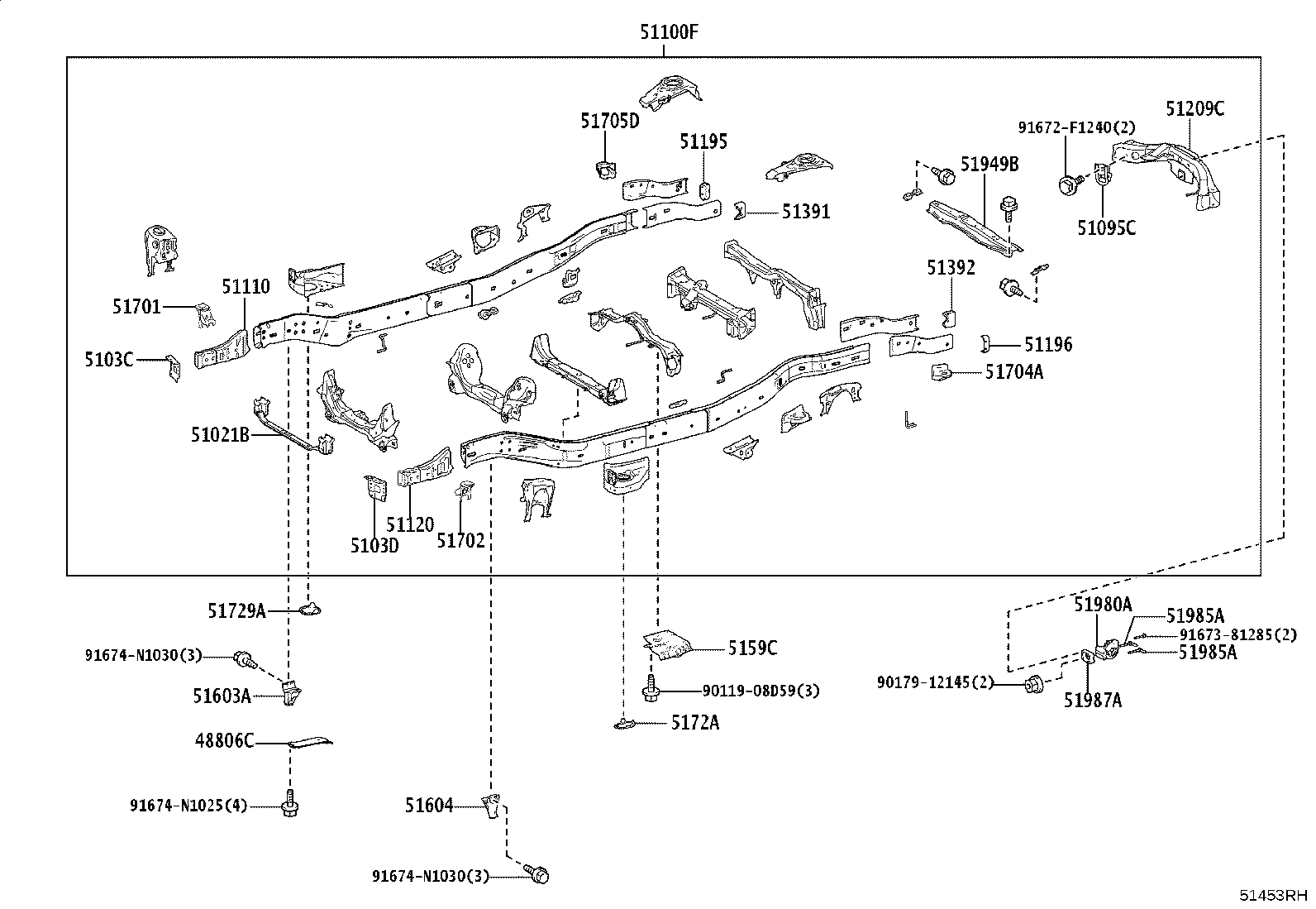 51095-35010 Toyota Reference Part product image