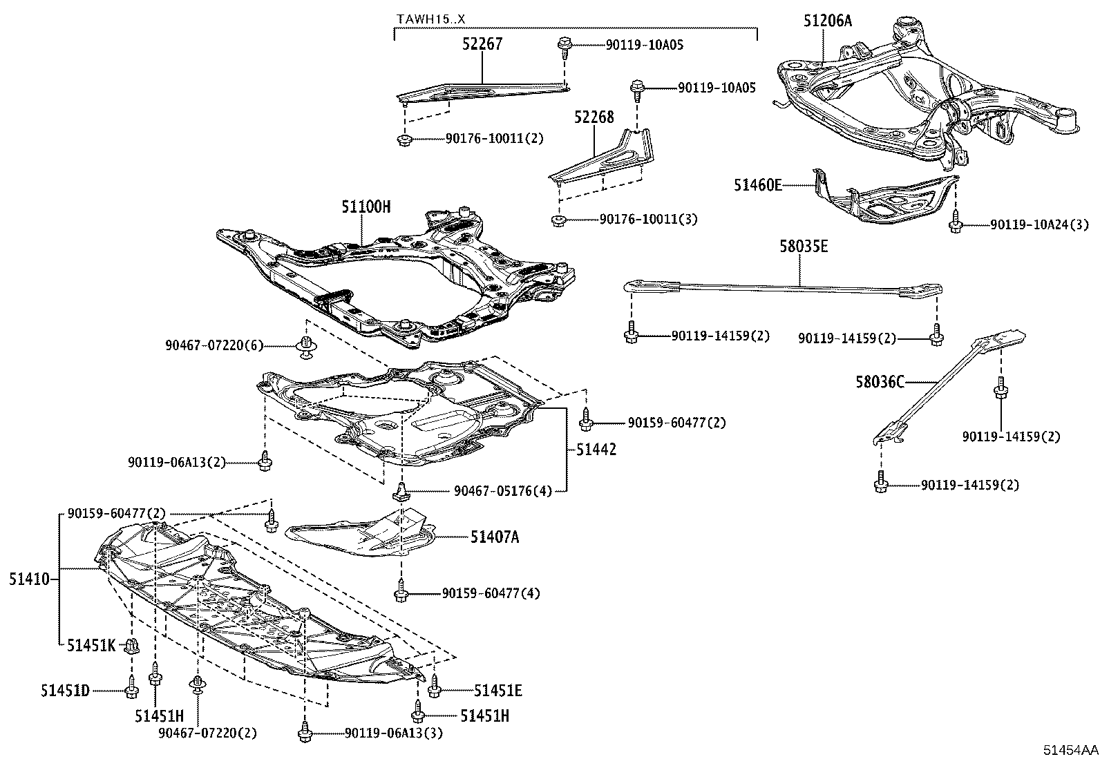 51100-V2020 Toyota Reference Part product image